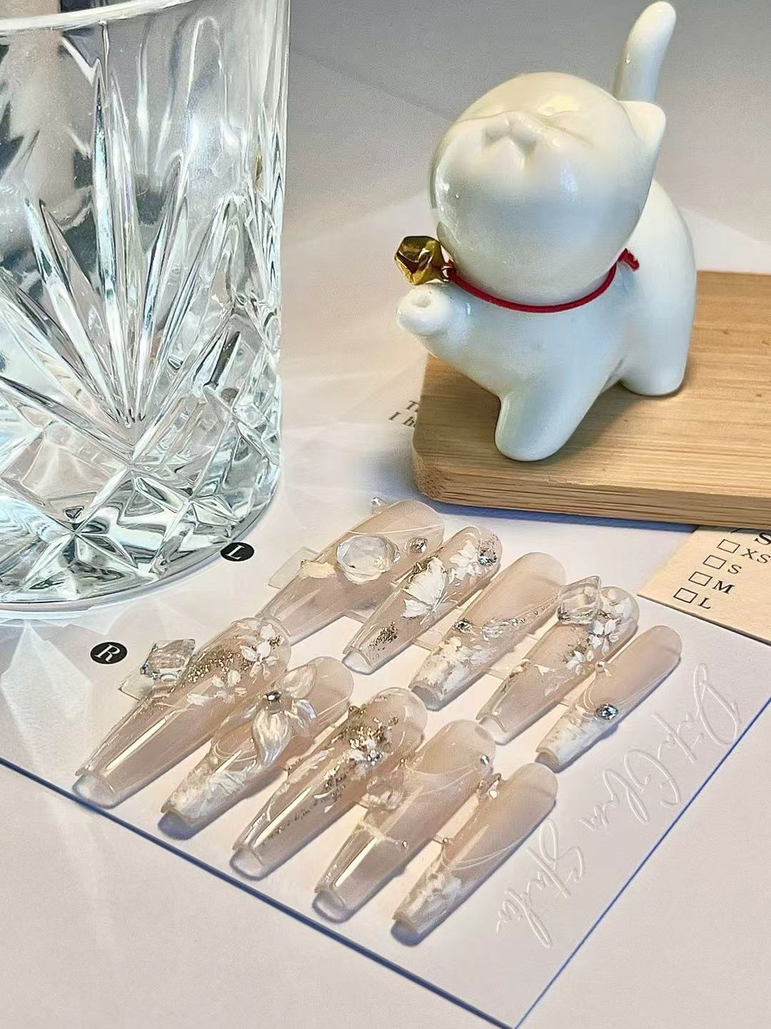 Milkglass Petals