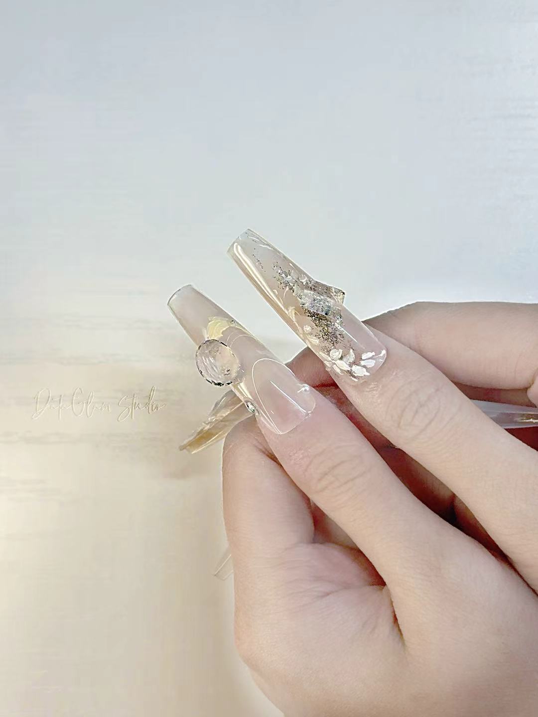Milkglass Petals