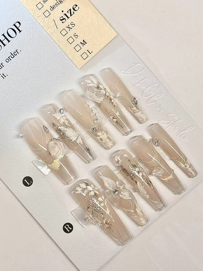 Milkglass Petals
